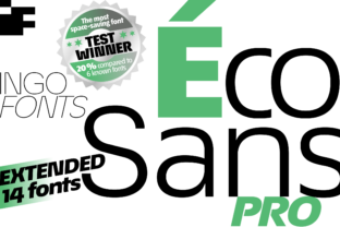 Éco Sans Pro Extended: A Bold Typeface for Modern Web Design